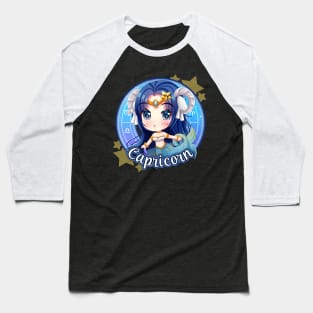 Chibi Capricorn Baseball T-Shirt